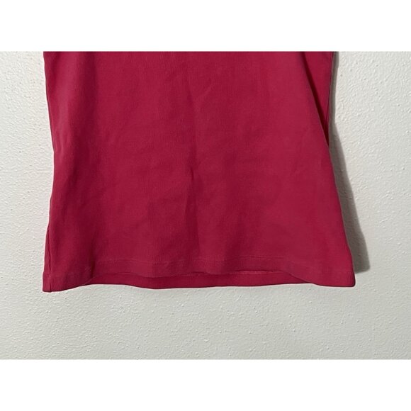 MSGM Embroidered Pink Tank Top Size XL - Picture 3 of 12